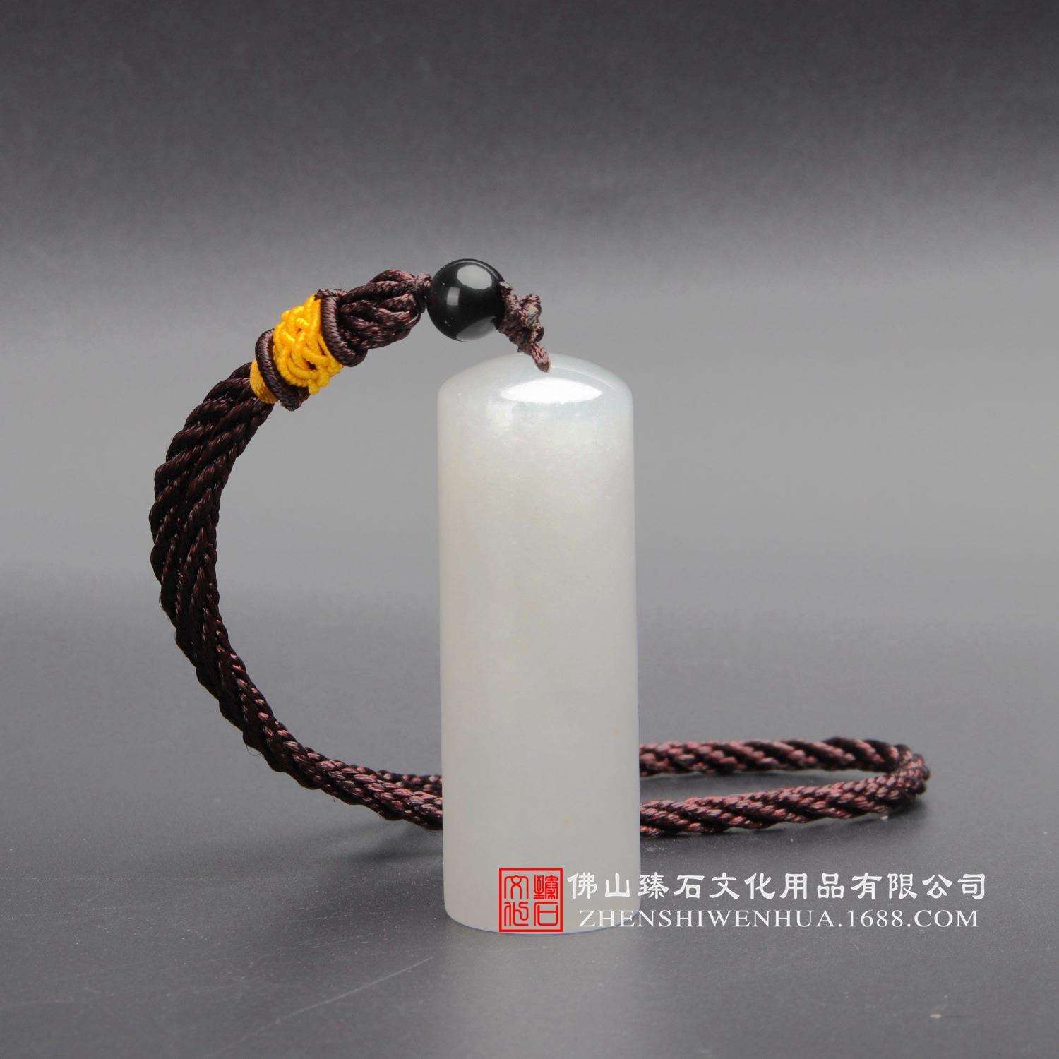 天然白玉个人休闲印章 私人印鉴 手工个人休闲图章