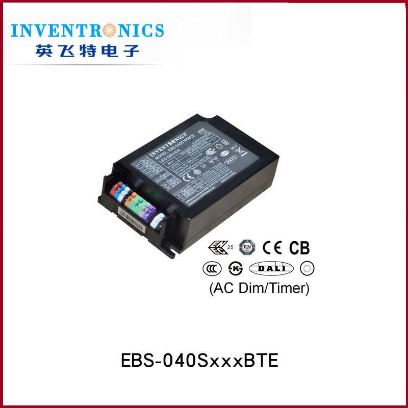 厂家直销英飞特EBS-040SxxxBTE室外LED驱动恒功率电源智能可调