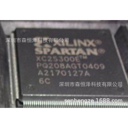 专营XILINX系列通信IC XC2S300E-6PQ208C PQFP-208 每片来自原厂