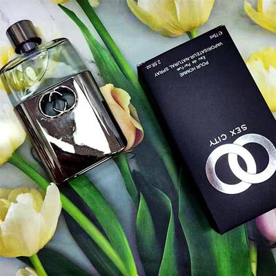 跨境品牌外贸爆款黑色罪爱男士古龙香水清新木质檀淡香水75ml