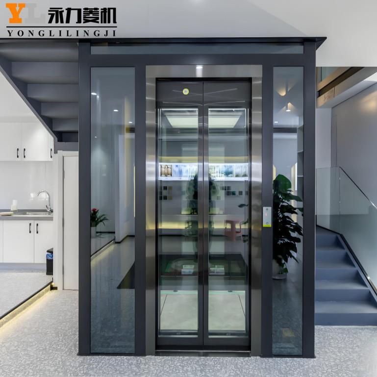 家用电梯自动门别墅自建房二层三层四层五层龙门架家用载人电梯