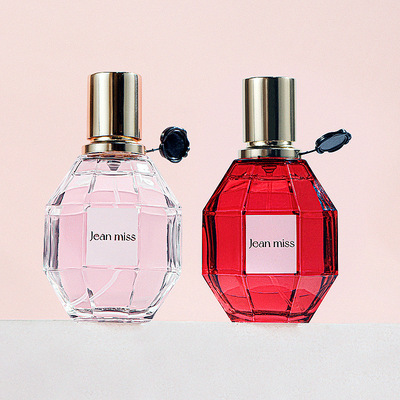 小城伊香女士香水清新自然持久淡香水玫瑰红宝石鲜花绽放香水