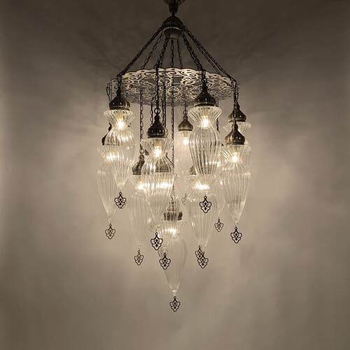 Ottoman hanging lamp迪拜特色别墅复式楼客厅楼梯间酒店餐厅吊灯