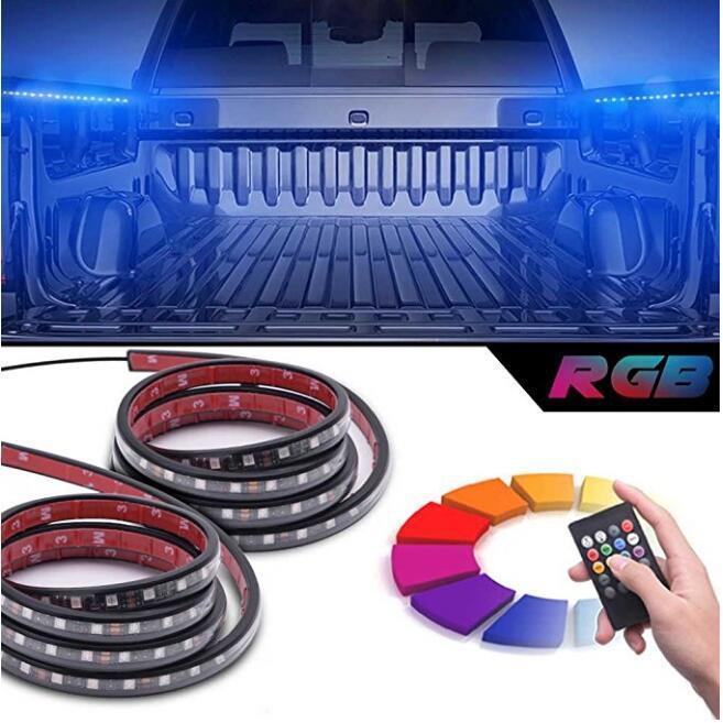 RGB皮卡车厢灯条 货柜车厢照明 车厢照明灯带 LED皮卡车厢套装