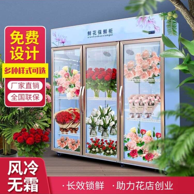 花店专用风冷鲜花保鲜柜