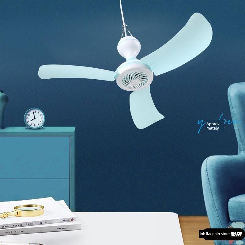 床三叶小型吊扇塑料吊扇强风宿舍微风家客厅卧室吊扇电风扇