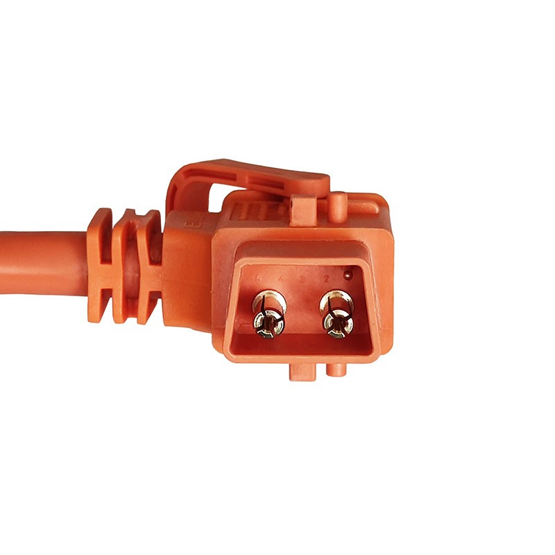 新日电瓶电动车锂电池插头插座充电口座新国标星恒天能电源连接线