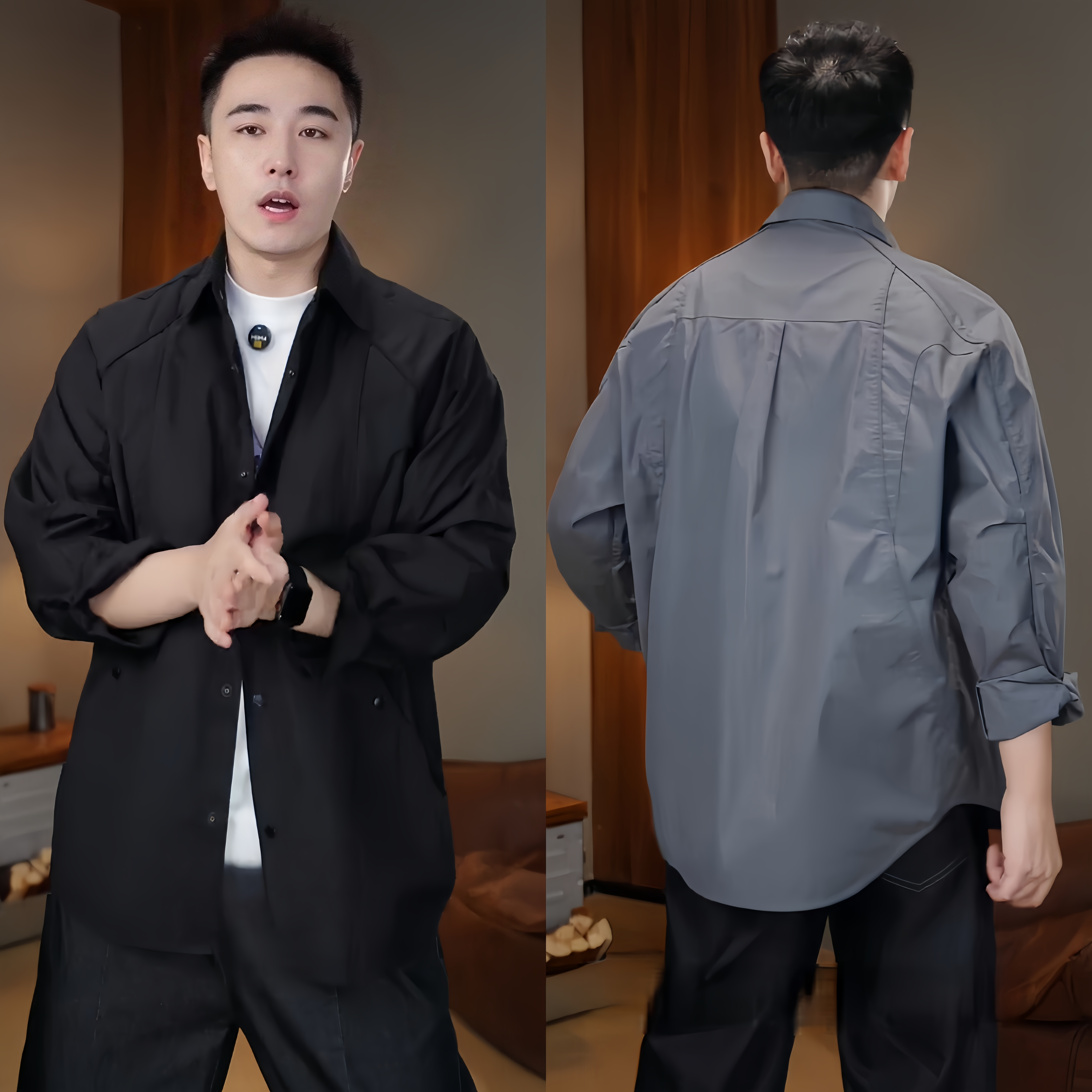 劲爆者攻略高级感简约小众男款舒适百搭洋气减龄户外日常夹克外套