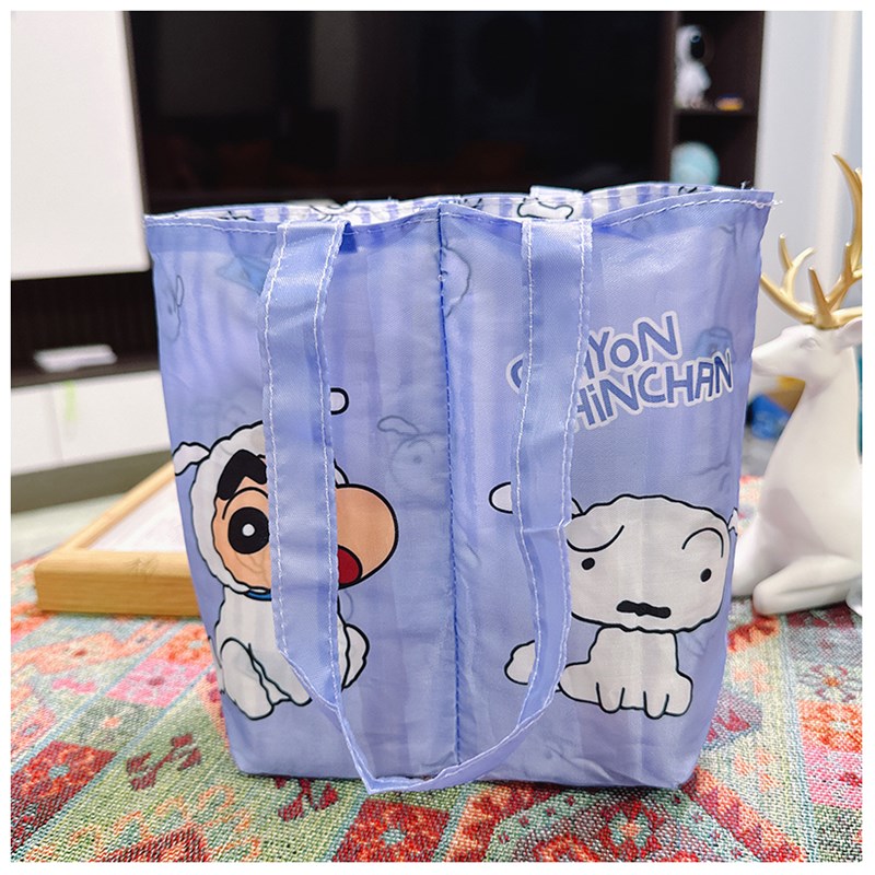 日系卡通双杯袋可翻转两用水杯史努比小新保温杯奶茶袋可手拎两杯