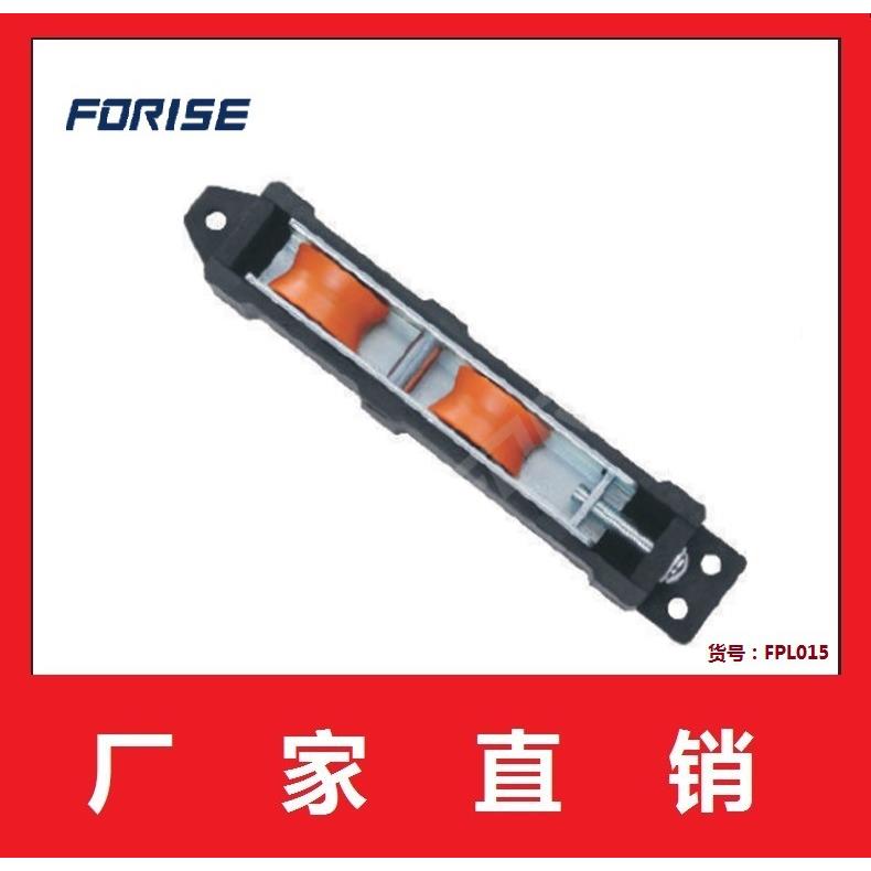 【厂家直销】塑钢门窗滑轮 可调节重型双滑轮 推拉门窗 带槽滚轮