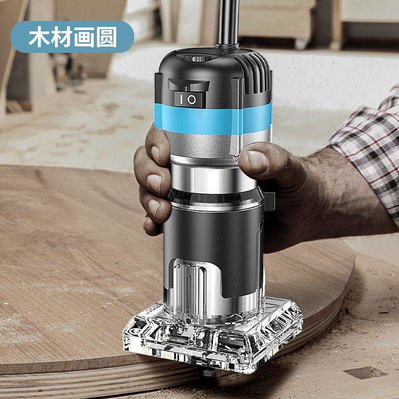 电动修边机铝塑板开槽机木工神器工具大全万用宝大锣机雕刻电木铣