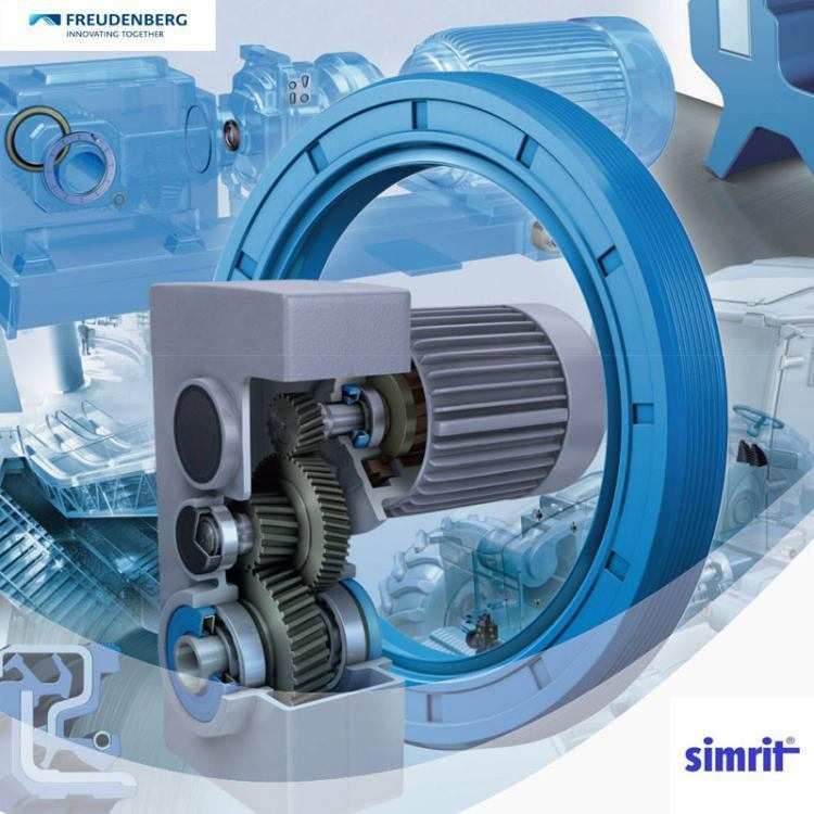 德国科德宝密封Simrit油封CFW骨架油封密封圈BAU6SLX2 190*220*12