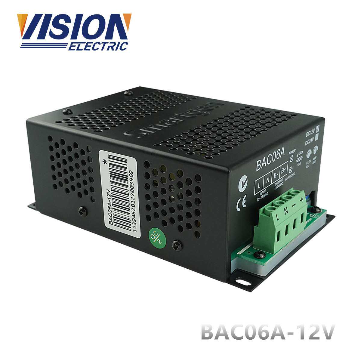 BAC06A 12V 原装 柴油发电机组配件 蓄电池自动充电器 浮充器