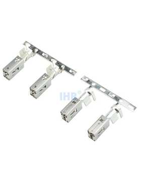 6218C-E6.3B 1241408-1 连接器插簧插片镀锡对插公母 连绕端子 接