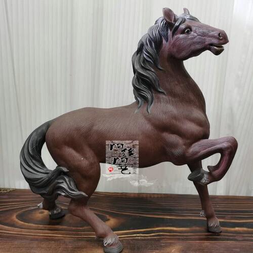 陶瓷工艺品 石湾公仔 马 生肖 骏马