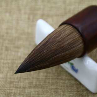 卫庄【桀骜】出锋6.5口径3大号毛笔熊豪兼毫书法大斗笔对联作品用