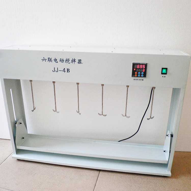 JJ-4B六联同步电动搅拌器 六联异步电动搅拌器/恒速电动搅拌器