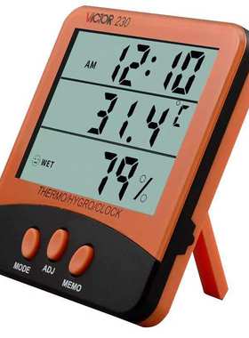 温湿度表VC230/230A/330高精度室内大棚测量温度仪电子温湿度计表