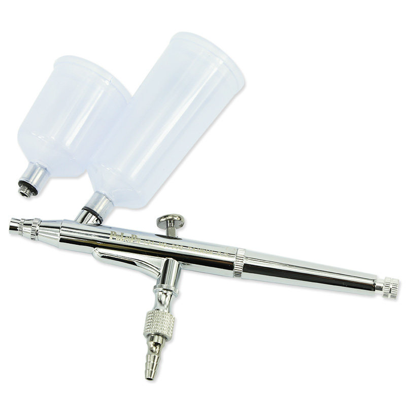 台湾130喷笔高达军事模型上色喷涂喷漆彩绘螺丝喷枪喷泵气泵喷笔