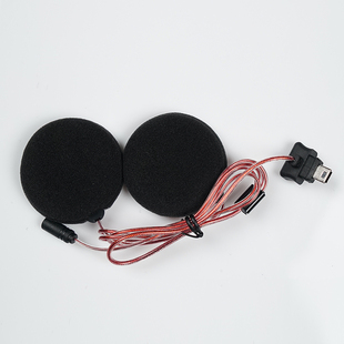 维迈通V8S V9S头盔蓝牙耳机配件底座套件耳麦软麦魔术贴耳机线