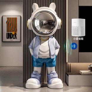 小爱同学音乐太空人摆件智能音响客厅大型落地宇航员蓝牙音箱装饰