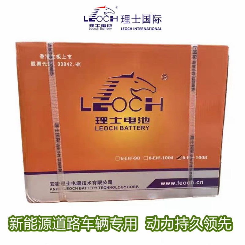 理士蓄电池6-EVF-100/12V100AH85A动力DT106/6V225叉车扫地机电瓶