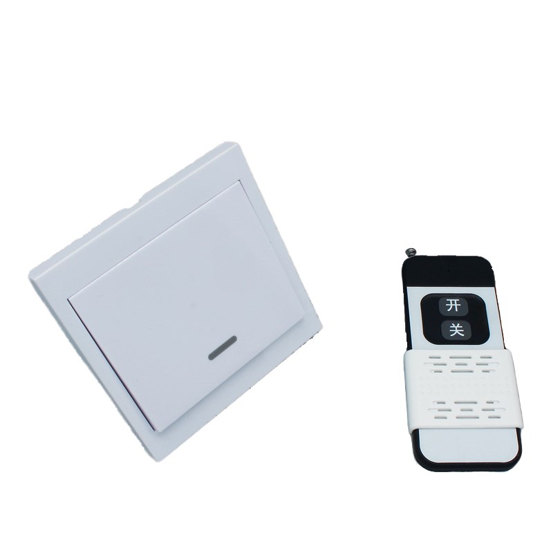 远距离智能家用双控86面板无线led灯具遥控开关卧室220V免布线