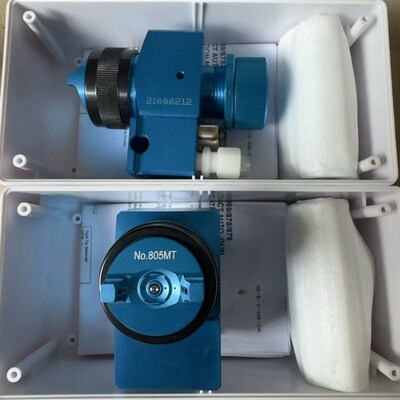 蓝枪T-AGPV-869-805MT往复机机械手自动喷枪低压喷涂用三气喷漆枪