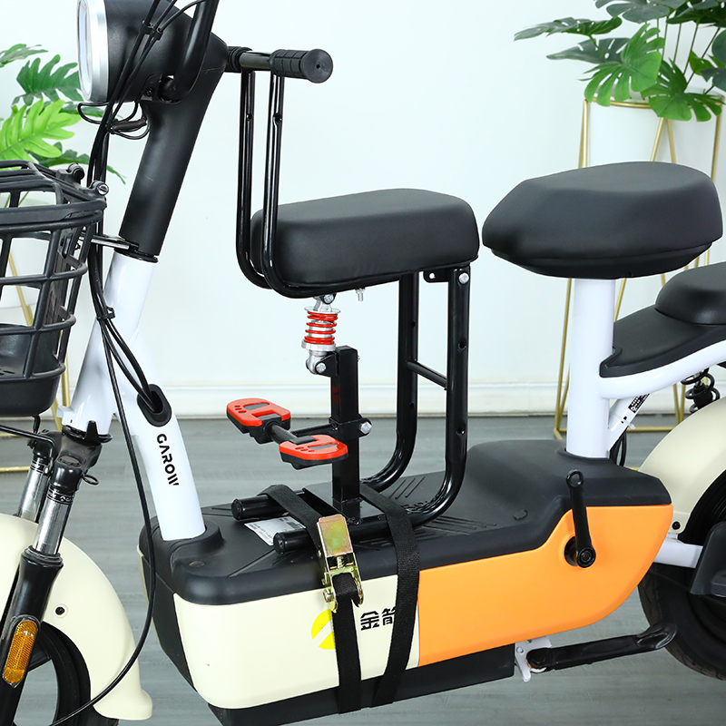 雅迪电动车儿童座椅前置婴儿宝宝安全坐椅爱玛小牛电瓶车凳子通用