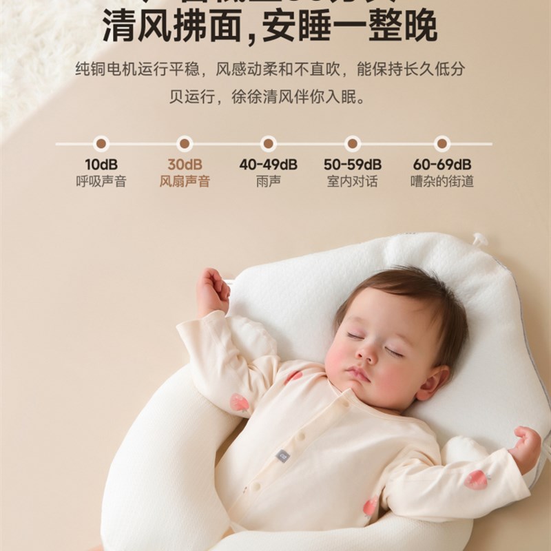 扇灯摇头中世纪风格卧室吸顶灯胡桃色温护眼霜风格主卧室灯