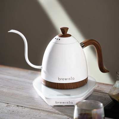 Brewista智能控温手冲咖啡壶家用不锈钢长嘴电热水泡茶温控b壶Pro