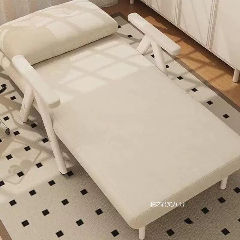 可折叠沙发床两用客厅阳台实木日式单人多功能小户型伸缩沙发床