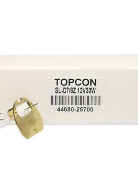 TOPCON拓普康 裂隙灯灯泡 12V30W SL-D7 SL-D8Z 44680-25700铜盘