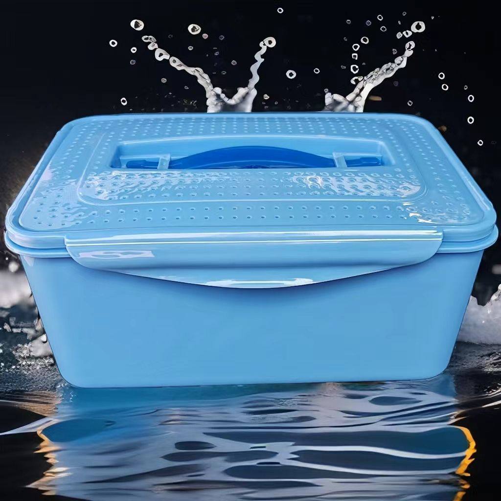 蚯蚓大盒养殖箱透气型蚯蚓保鲜盒野钓蚯蚓养殖养护保鲜箱,收纳整理,收纳箱,淘宝优惠券,粉丝福利购,淘宝优惠卷