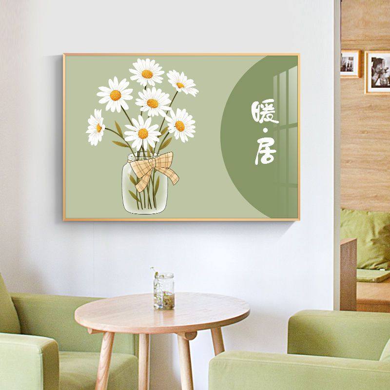 暖居现代简约玄关电表箱遮挡装饰画寓意好空气开关上翻电表盒挂画,家居饰品,现代装饰画,淘宝优惠券,粉丝福利购,淘宝优惠卷