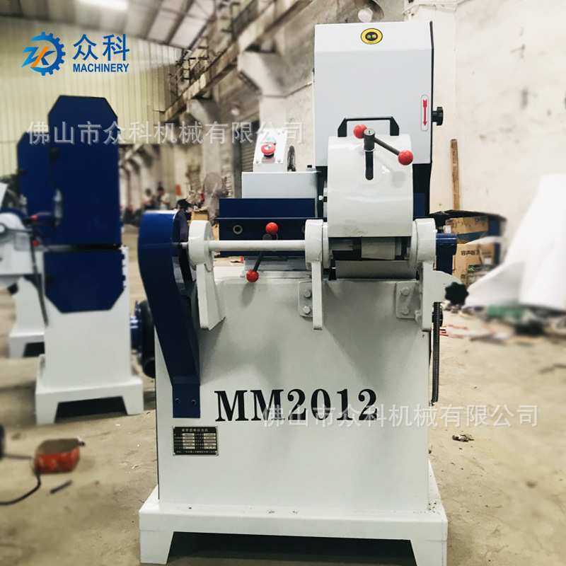 圆棒砂光机 MM2012圆木棒机厂家直供木工单带圆棒机砂光机