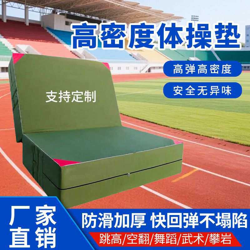 跆拳道垫空翻学生仰卧起坐攀岩垫子海绵垫跳高体操垫加厚垫海绵垫
