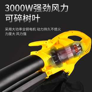 LEAF BLOWER 电动工具吸叶机大功率园林树叶鼓风机吹吸两用吹风机