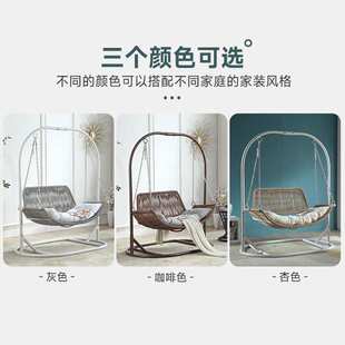 浪漫吊篮藤椅吊椅摇篮吊床阳台秋千摇摇椅室内懒人坐躺椅户外成人
