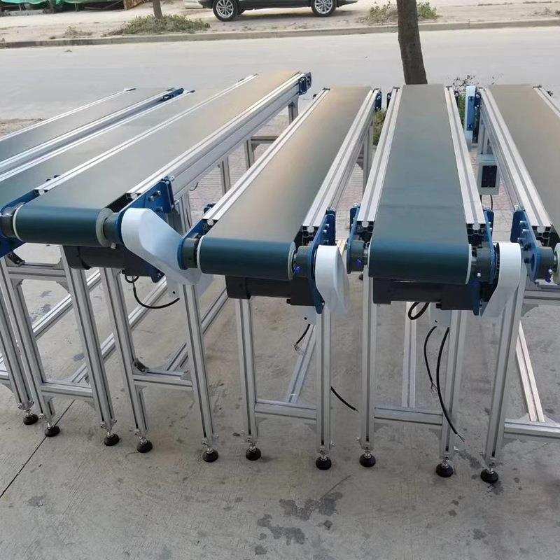 非标定 制传输带 流水线分页机来样速度可调自动高速喷码输送机