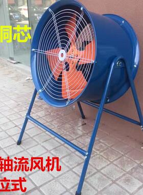 岗位式SF6-4轴流通风机380V2.2KW车间强力管道排气扇除尘通风机