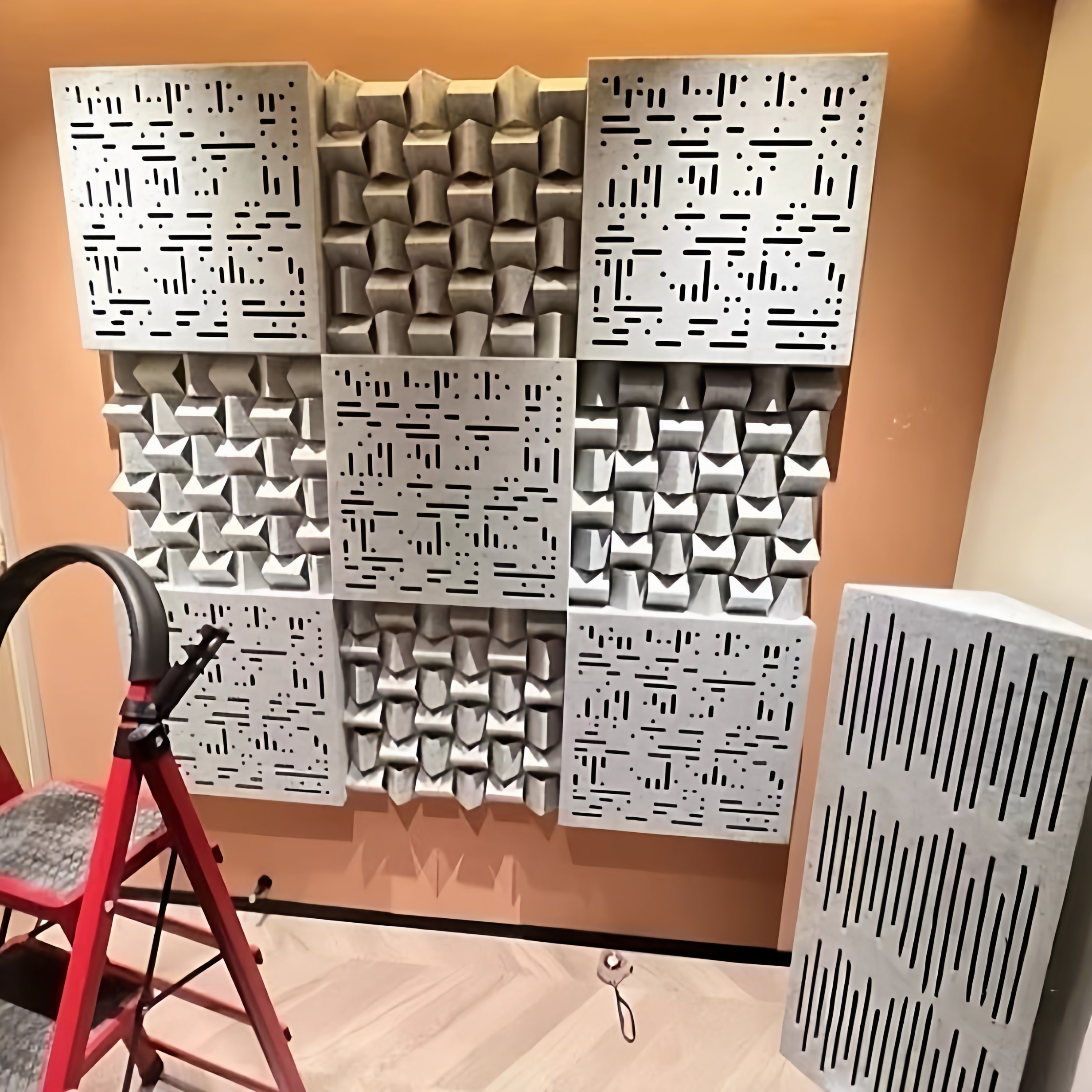 声学扩散聚酯纤维吸音板家庭影院音响消除回声吸引扩散体低频陷阱,基础建材,装饰性吸音材料,淘宝优惠券,粉丝福利购,淘宝优惠卷