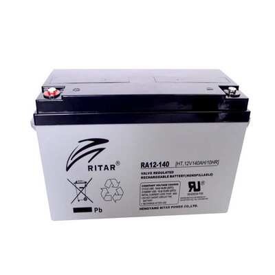 RITAR蓄电池RT12100 瑞达蓄电池12V10AH 免维护铅酸储能蓄电池