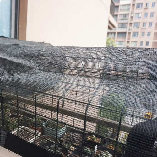 肉肉植物多肉遮阳网防雨棚家庭阳台家用花架遮阳棚庶阳隔热网防晒
