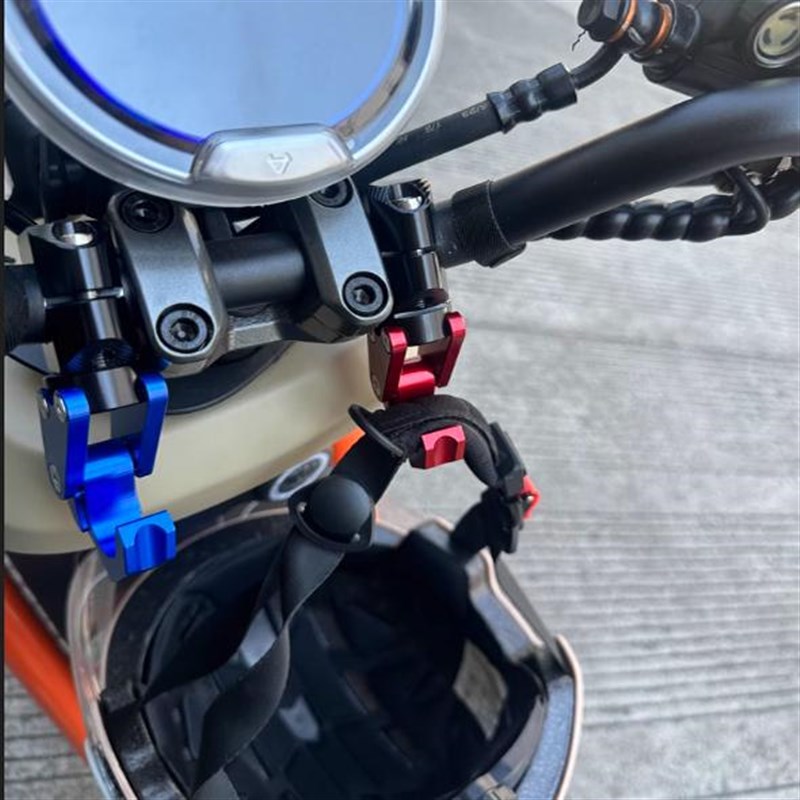 小牛UMAX/U3/UQIU2深远GT1电动车改装车把铝合金折叠挂钩头盔配件