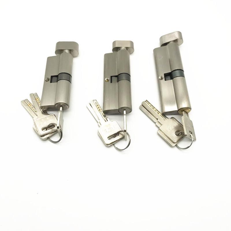 大70锁芯通用型通道单开大门机房木门80加长防火执手门锁锁体锁心