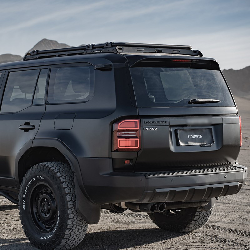 URNIETA适用24/25款普拉多改装新霸道LC250前杠车顶平台尾翼轮毂