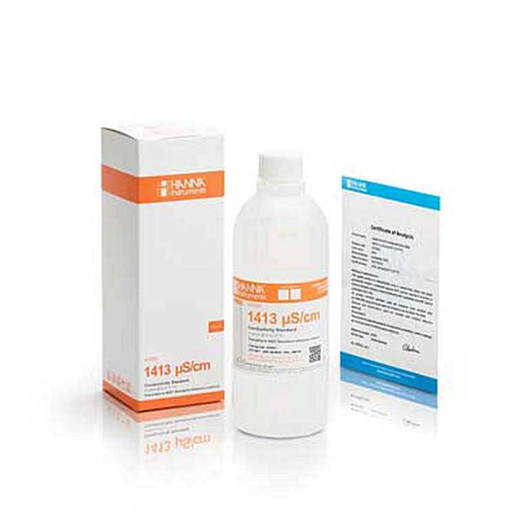 意大利HANNA HI7034L电导率校准液 电导EC标准缓冲液