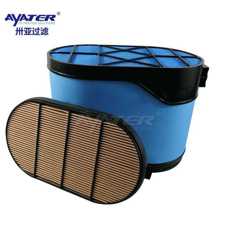 卅亚过滤 发电机组p608677快拆除尘设备滤筒蜂窝防阻燃空气滤芯