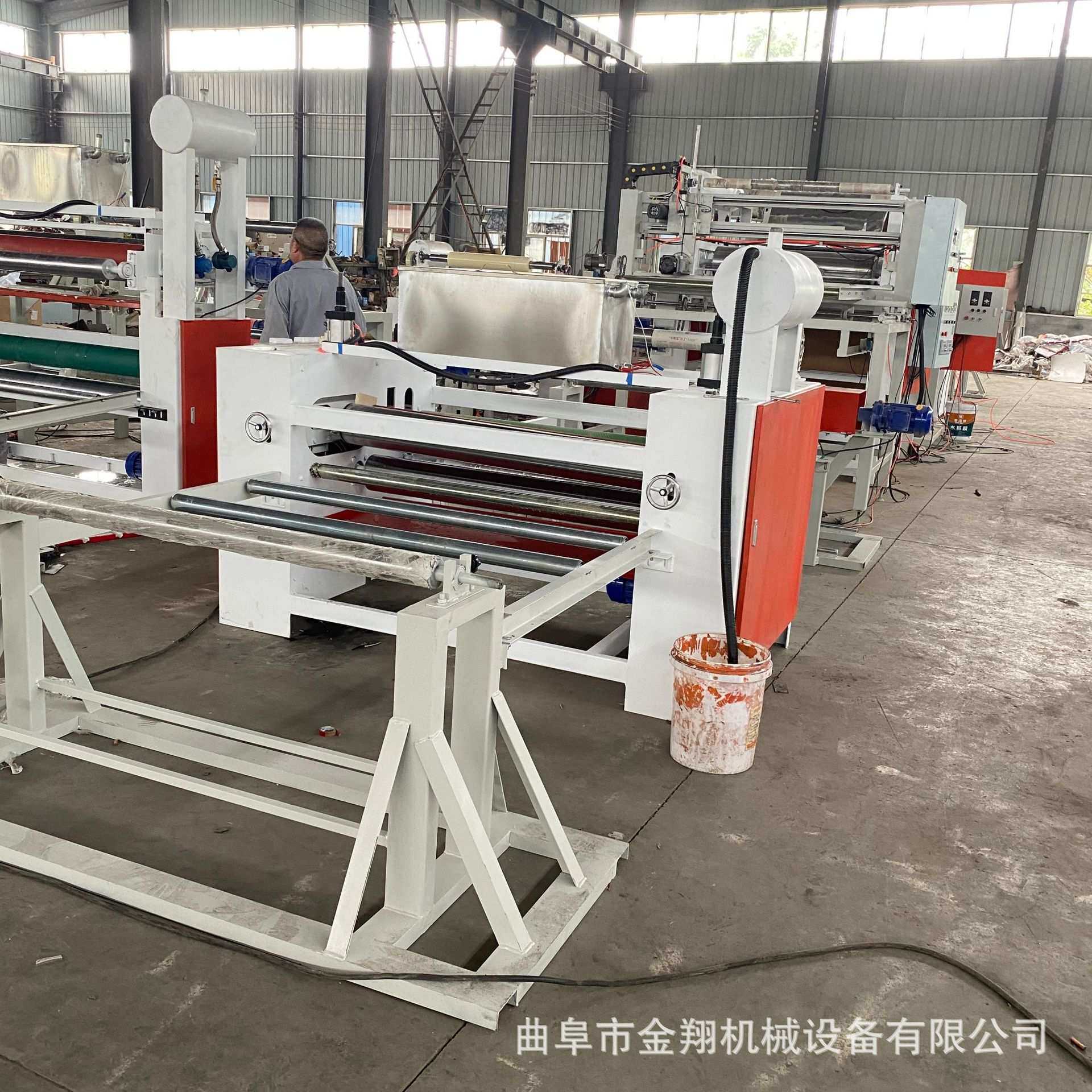 保温隔热棉铝箔复合机 墙布剥离纸免胶复合机 卷对卷玻纤布平贴机